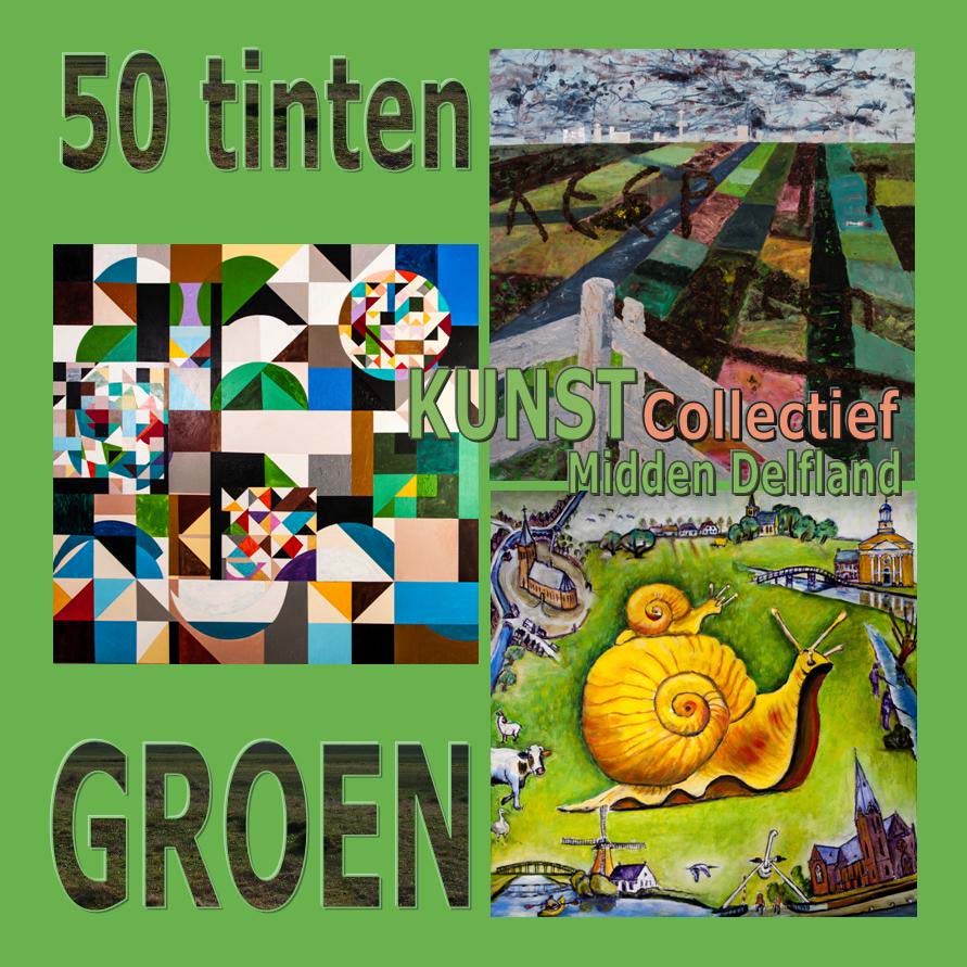 Eerste kunstexpositie in gemeentehuis: 50 tinten groen - 13 mei 2014